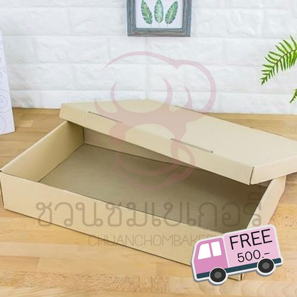 กล่องลูกฟูกอเนกประสงค์+ฝา 31x50.7x9.3 cm.