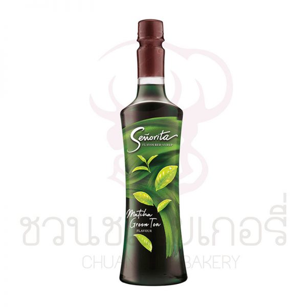 Senorita Matcha Green Tea syrup 750 ml รหัส 8850256526050