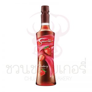 Senorita Strawberry syrup 750 ml รหัส 8850256526067