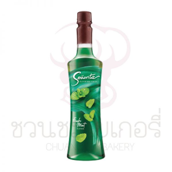 Senorita Fresh Mint syrup 750 ml รหัส 8850256526074
