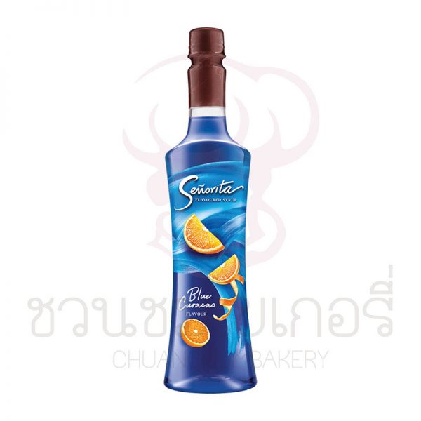 Senorita Blue Curacao syrup 750 ml รหัส 8850256526098