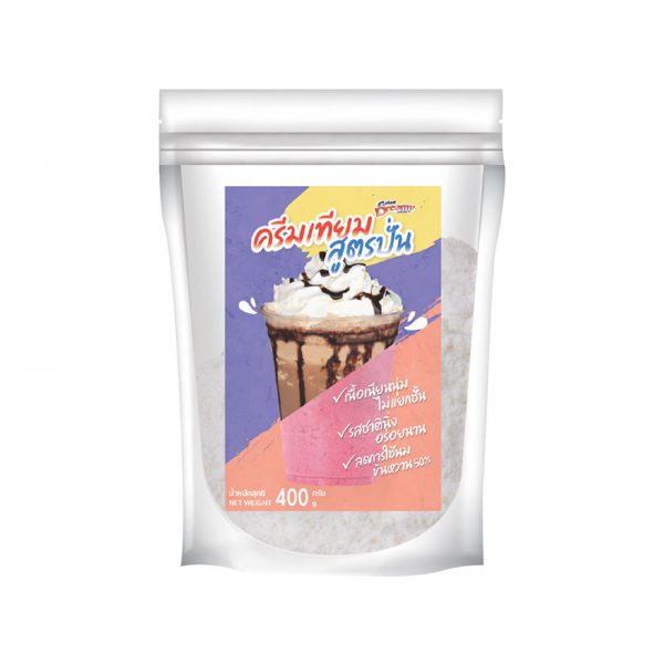ดรีมมี่ ครีมเทียมสูตรปั่น (บรรจุ400กรัมx12:ลัง)