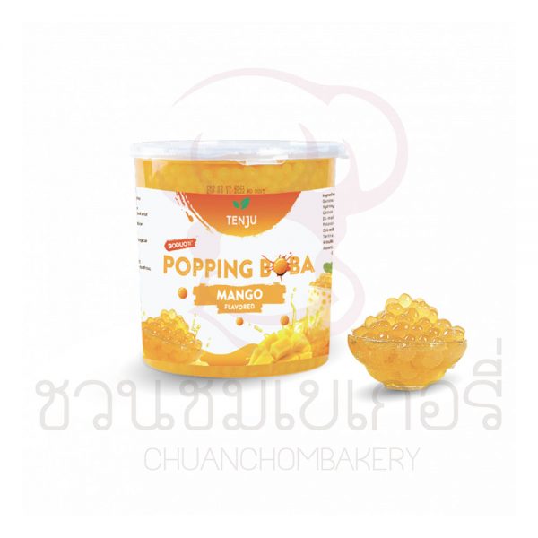 Boduo (โบโดว) ป๊อปปิ้งโบบา รสมะม่วง 1kg รหัส 8857127870106