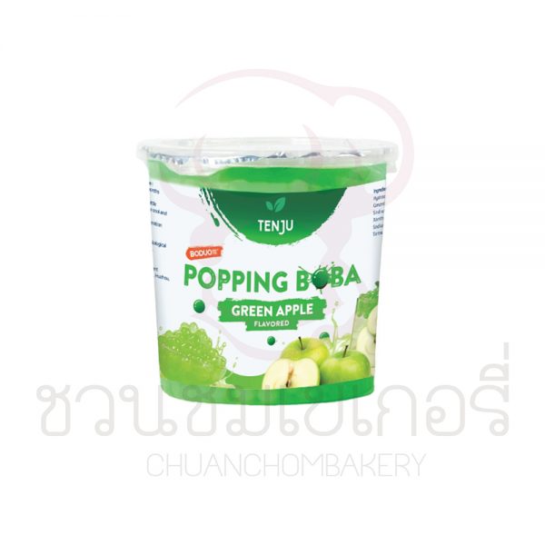 Boduo (โบโดว) ป๊อปปิ้งโบบา กรีนแอปเปิ้ล 1kg รหัส 8857127870519