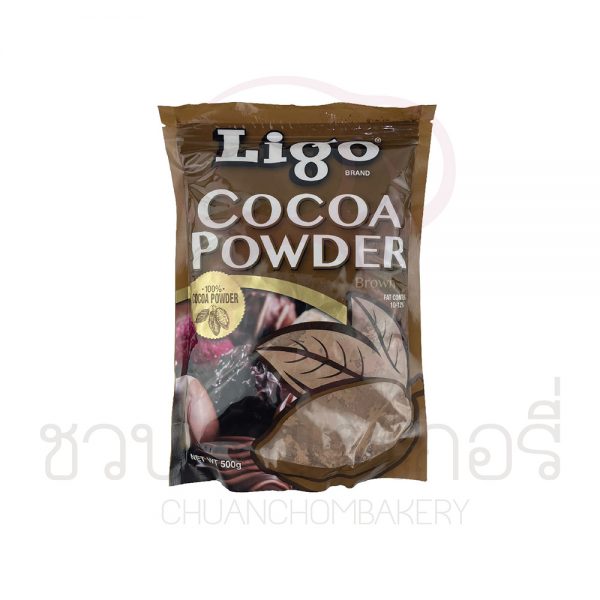 LIGO โกโก้ผง 500 กรัม สีมาตราฐาน/สีเข้ม