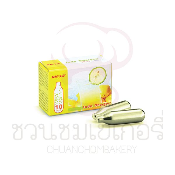 MOSA แก๊สอัดโซดา chargers 10 ชิ้น/กล่อง รหัส 4712523800154