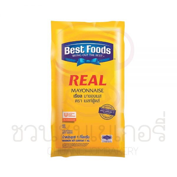 Best Foods เรียล มายองเนส น้ำหนัก 1 กก. รหัส 885014400117
