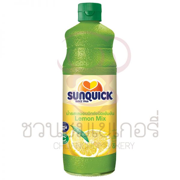 ซันควิก น้ำเลม่อน 800 ml รหัส 9556107215089
