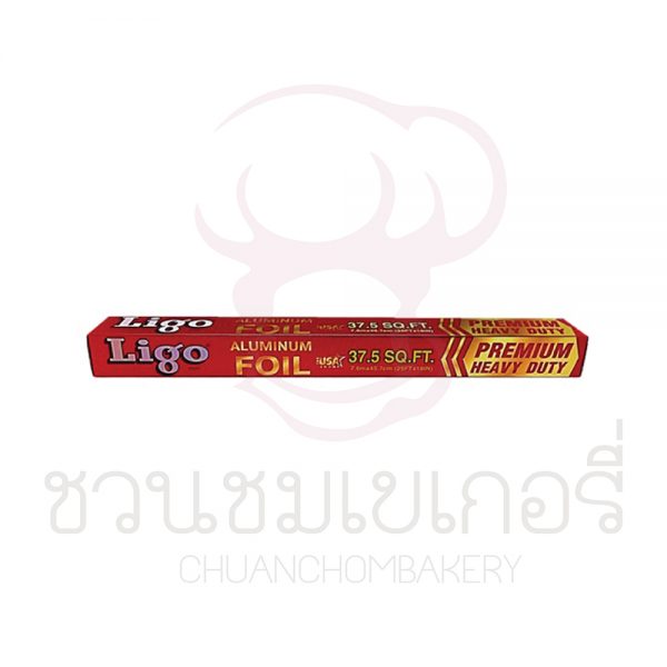 Ligo อลูมิเนียมฟอยล์ขนาด 30.2cm x 7.6m รหัส 072810005124