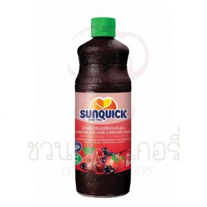 ซันควิก น้ำมิกซ์เบอร์รี่เข้มข้น 800 ml รหัส 8850332501162