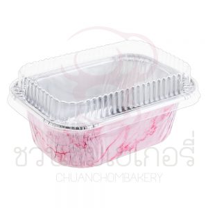 ฟอยล์ #4003 ลายหินอ่อนชมพู+ฝา รหัส 8851484911236