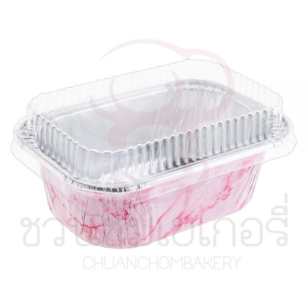ฟอยล์ #4003 ลายหินอ่อนชมพู+ฝา รหัส 8851484911236
