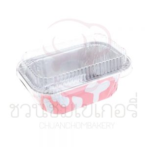 ฟอยล์ #4003 ลายวัวขาว(พื้นชมพู)+ฝา รหัส 8851484911540