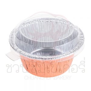 ฟอยล์ #3004 สี RoseGold+ฝา รหัส 8851484911571