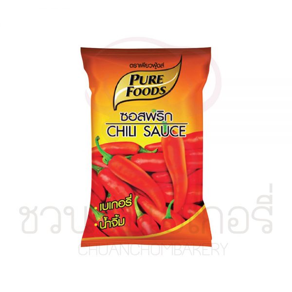 PURE FOODS ซอสพริก 1kg รหัส 8853165000840