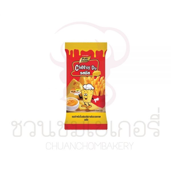 PURE FOODS ชีสดิป, ชีสดิปรสหัวหอมและชีส สำหรับเฟรนซ์ฟรายส์ 50g