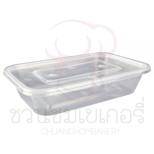 Box guru กล่องอาหารPPใส พร้อมฝา 500ml GW-500