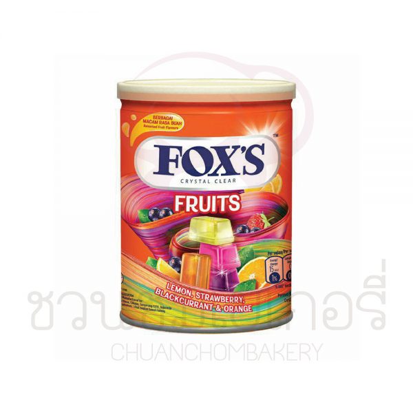 Fox's Crystal Clear รสเบอร์รี่รวม,  รสผลไม้, รสผลไม้รวมผสมมิ้นท์ 180 กรัม - Image 3