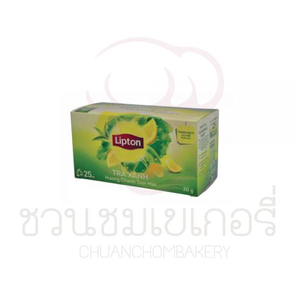 Lipton (ลิปตัน) Green Tea Lemon ชามะนาว (1.2G X 25 TEA BAGS) รหัส 8999999057480