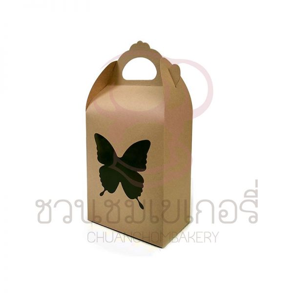 กล่องคราฟท์เจาะหน้าผีเสื้อ KB22 รหัส KCK1F0410