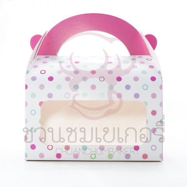 กล่องคุกกี้ Love จุด BB30 รหัส PCK2S0510