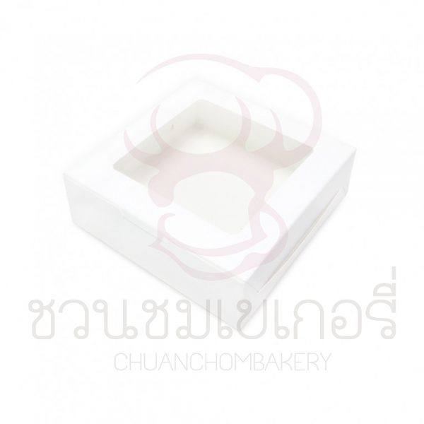 กล่องขนมเปี๊ยะ5ชิ้นสีขาว BK61W-WH1