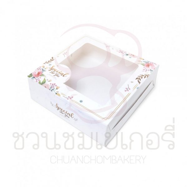 กล่องขนมเปี๊ยะ5ชิ้นหินอ่อน BK61W-012