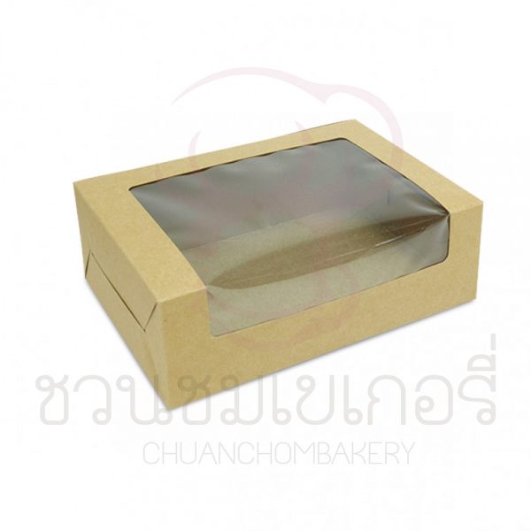 กล่องทรงแบนเจาะ BK82W-K01