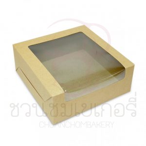 กล่องทรงแบนเจาะ BK85W-K01