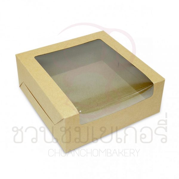 กล่องทรงแบนเจาะ BK85W-K01