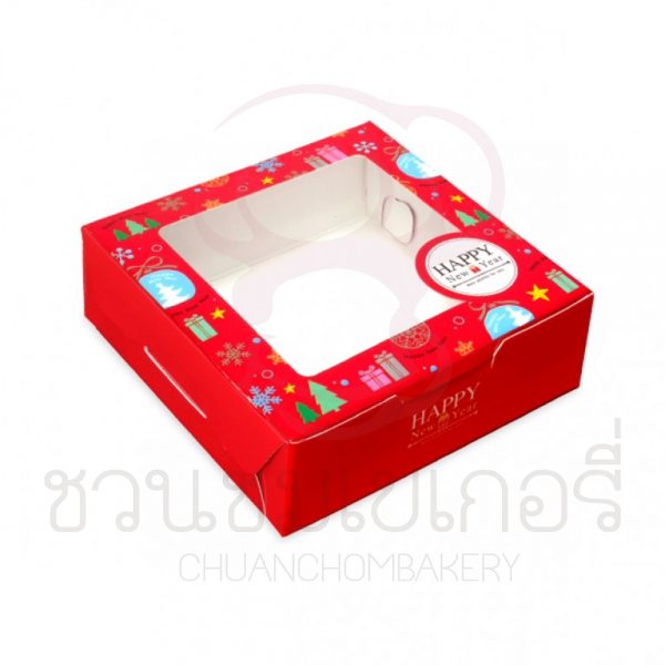 กล่องบราวนี่1ชิ้นปีใหม่HNY BK50W-041