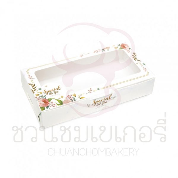 กล่องบราวนี่2ชิ้นลายอ่อน BK34W-031