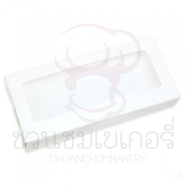 กล่องบราวนี่6ชิ้นสีขาว BK62W-WH1