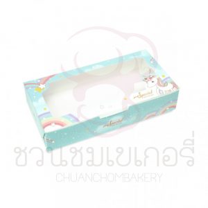 กล่องบราวนี่ยูนิคอนเรนโบ BK34W-027