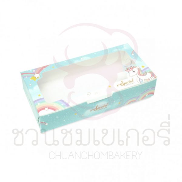 กล่องบราวนี่ยูนิคอนเรนโบ BK34W-027