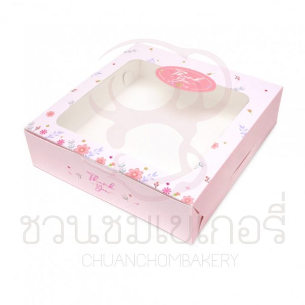 กล่องบราวนี่เถาวัลย์ดอกไม้ BK22W-028
