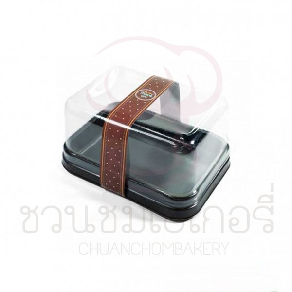 สายคาด2.2cm.ลายจุดพื้นน้ำตาล BP01-004