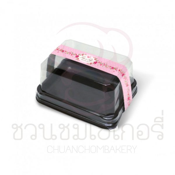สายคาด2.2cm.ลายดอกไม้พื้นชมพูจุด BP01-027