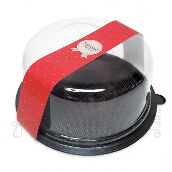 สายคาด4.2cm.ลายจุดพื้นแดง BP04-010