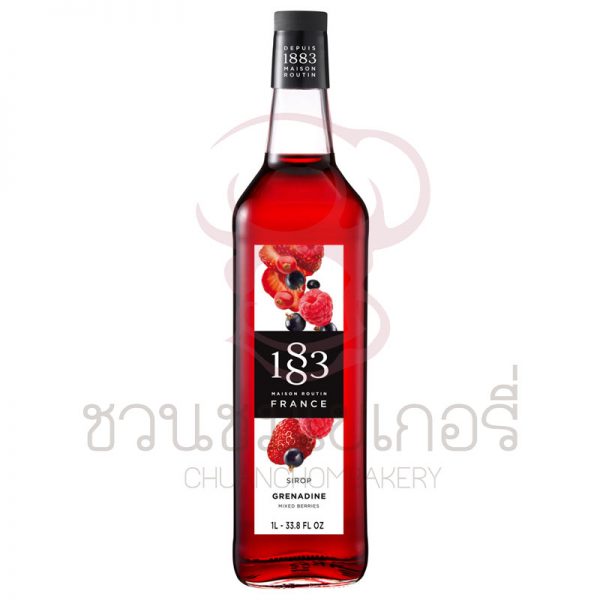 1883 Grenadine Mixed Berries Syrup รหัส 3217690018995