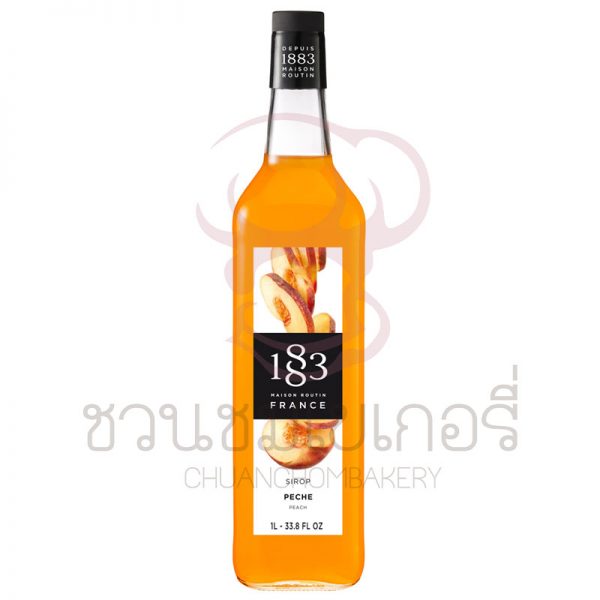 1883 Peach Syrup รหัส 3217690061236