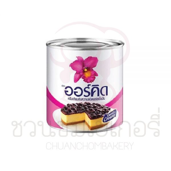 ออร์คิด ครีมเทียมข้นหวาน ชนิดพร่องมันเนย 380 กรัม รหัส 8850151953111