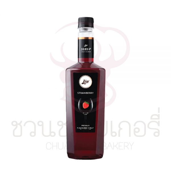 ลิน ไซรัป ฟรุตสตรอเบอรี่ 750 มล. รหัส 885457000868