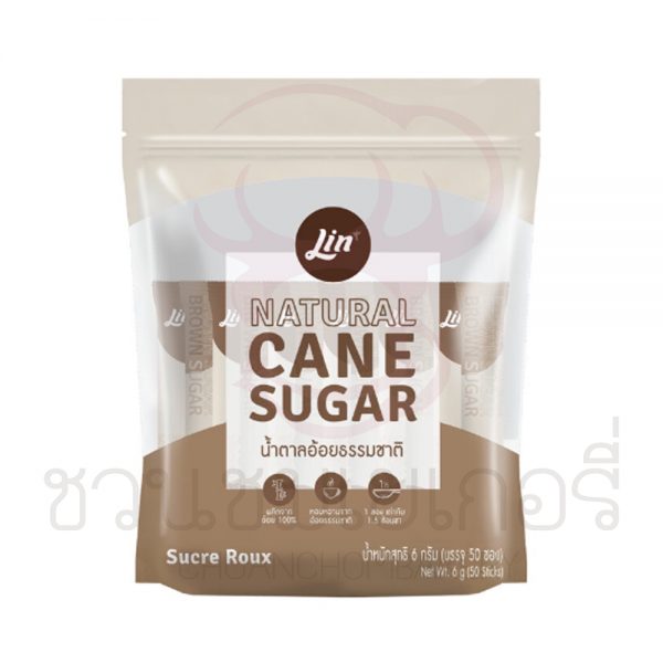 ลินน้ำตาลอ้อยธรรมชาติ stick-sugar  6กรัม 50ซอง รหัส 8859296300170