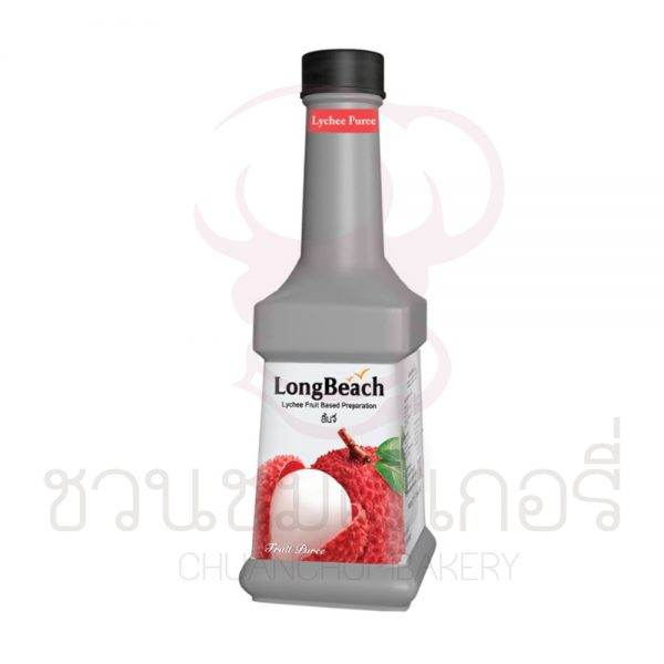 ลองบีช เพียวเร่ ลิ้นจี่ ขนาด 900 มล. รหัส 8859479400215
