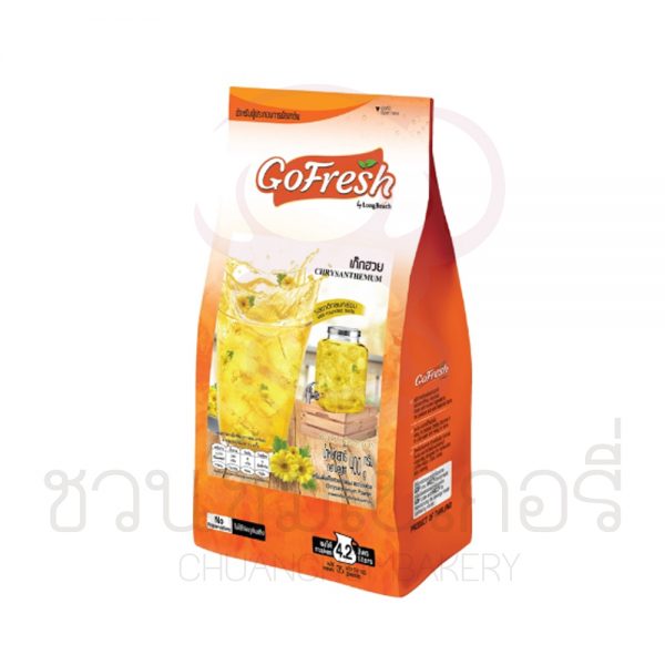 โกเฟรช ผงเก็กฮวยชนิดผง ขนาด 400 กรัม รหัส 8859479401601
