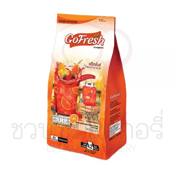 โกเฟรช ผงฟรุ๊ตพันซ์ชนิดผง ขนาด 400 กรัม รหัส 8859479401687