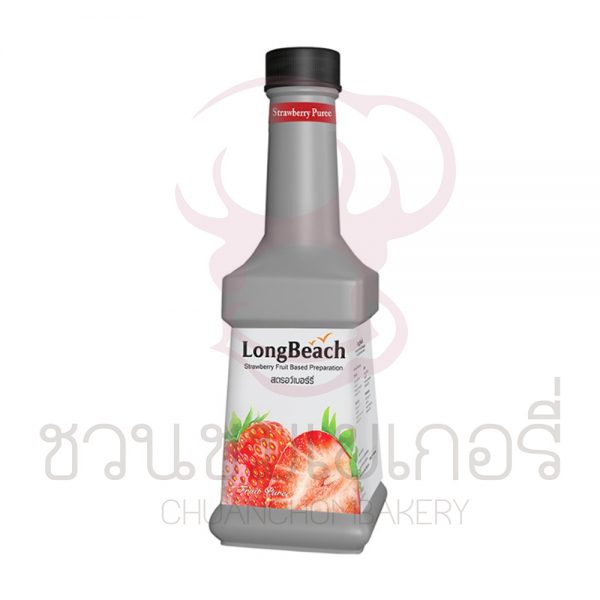 ลองบีช เพียวเร่ สตรอว์เบอร์รี่ ขนาด 900 มล. รหัส 8859479402653