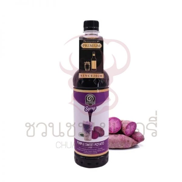เต็งหนึ่ง น้ำหวานเข้มข้น กลิ่นพรีเมี่ยมมันม่วง 780ml. รหัส 8859557712216