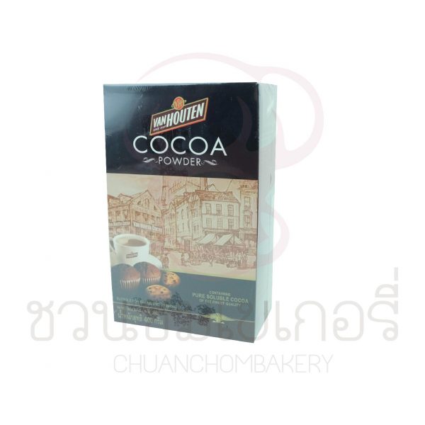 Van houten โกโก้ผง 100% รุ่นกล่อง 400 กรัม รหัส 899100140029